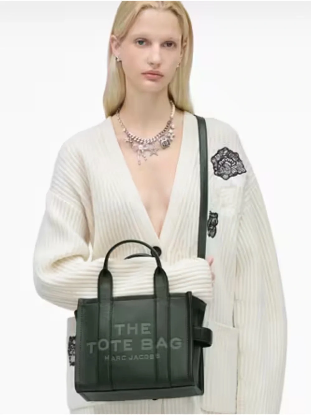 NWT Marc Jacobs The Small Leather Tote Bag- in Ivy Green- still in wrapping